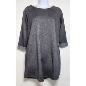 Dress Up Cherish Raglan Knit Tunic Minimalist Casual Size S